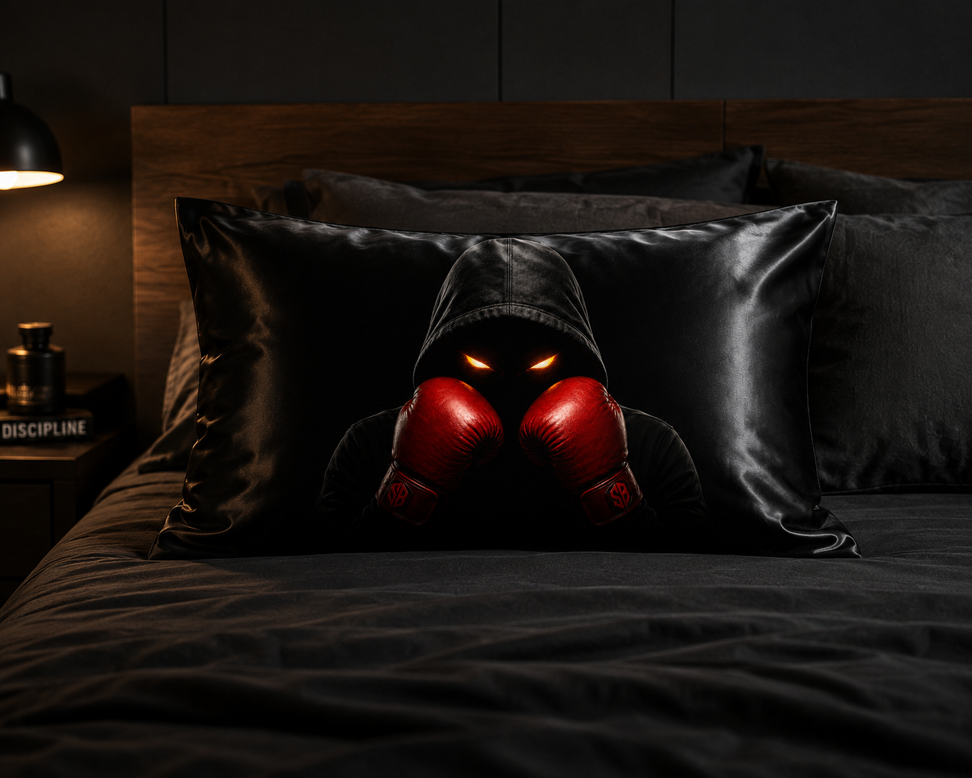 Shadow Boxer™ Signature Satin Pillow Cover